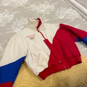 Olympic Zip Up Jacket Firestone Size L